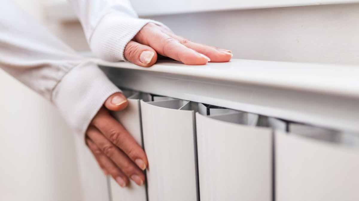 Trick hinter dem Heizkörper